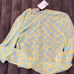 Forever 21 see through long sleeve